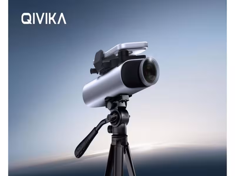 QIVIKA's Smartphone Scope Hits Kickstarter With 24x Zoom for Stars and Birds