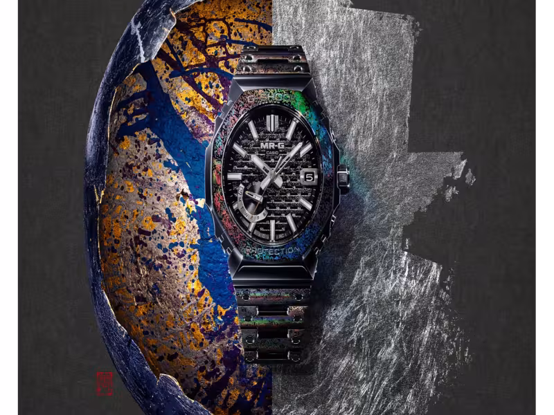 Casio Marks MR-G's 30th Year With 800 Platinum-Leaf G-SHOCK Watches