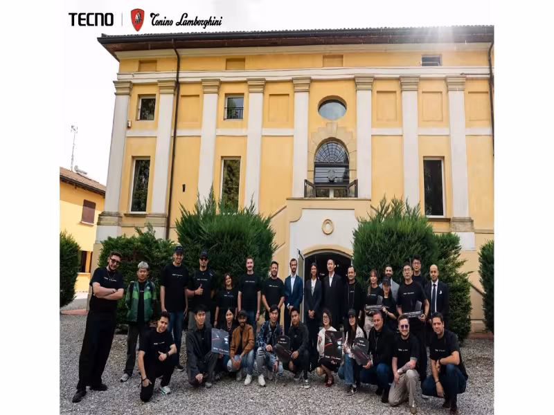 Tonino Lamborghini and TECNO Unveil Limited-Edition Phone in Bologna