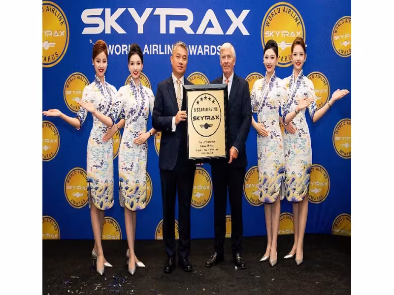Hainan Airlines Wins SKYTRAX Five-Star Rating for 15th Straight Year