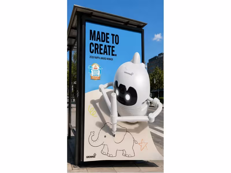 Screen-Free Drawing Robot for Kids Wins 2026 NAPPA Award