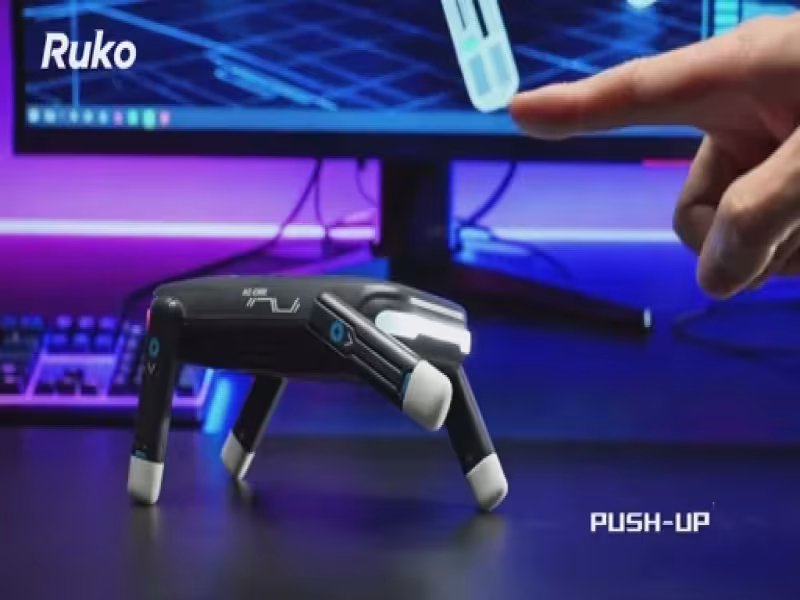 Ruko's New R1 Mini Robot Dog Flips, Self-Rights and Tells Bedtime Stories
