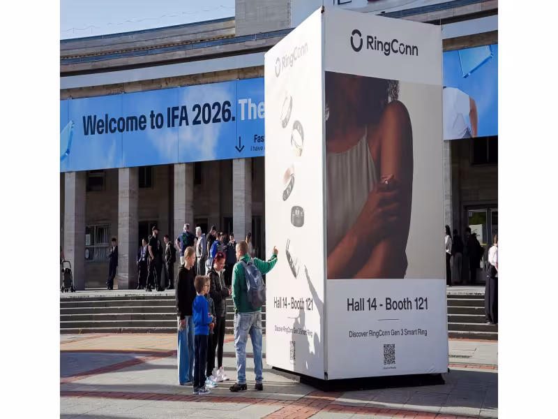 RingConn's Gen 3 Smart Ring Wins Seven Awards at IFA 2026 Berlin
