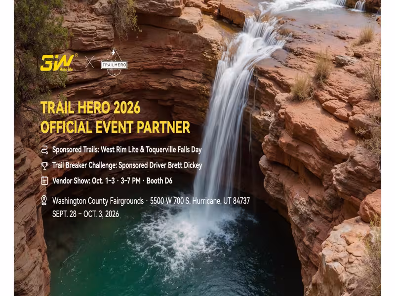 3W Auto-life Becomes Title Sponsor of West Rim Lite at Trail Hero 2026