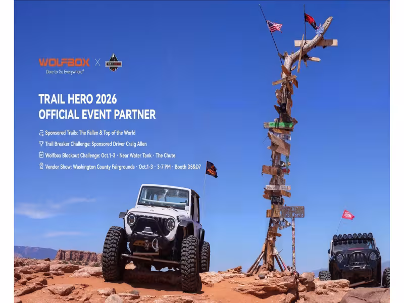 Wolfbox Blocks Out Windshields to Prove Its Off-Road Camera Works