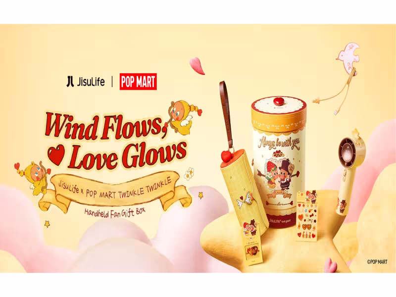 JisuLife and POP MART Launch TWINKLE TWINKLE Fan Collection