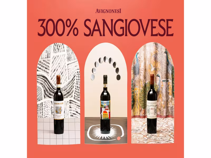 Avignonesi Debuts '300% Sangiovese' Trio of Wines in the US