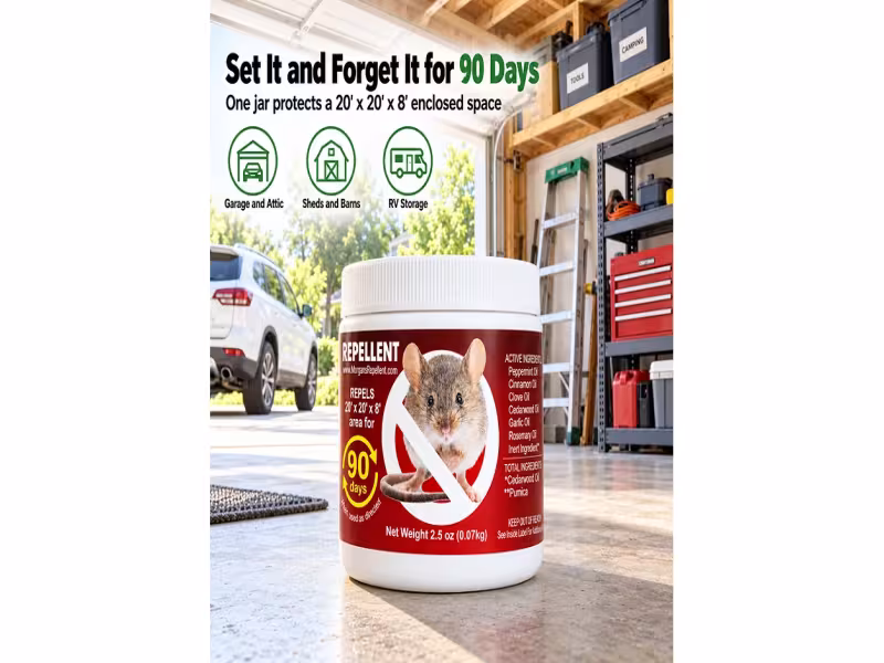 Fall Rodent Season: A DIY Pumice-Based Repellent Homeowners Should Know About