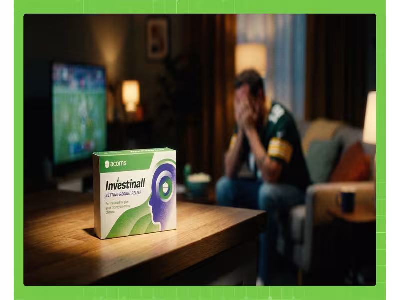 Acorns Will Match Your Lost NFL Bet Up to $50 as a First Investment