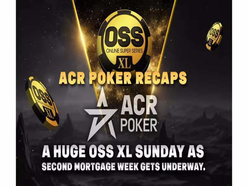 Americas Cardroom's OSS XL Series Pays Out Big on Another Sunday