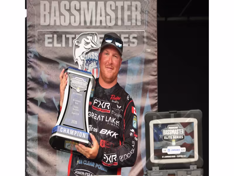 Evan Kung Breaks Smallmouth Record for First Bassmaster Elite Win