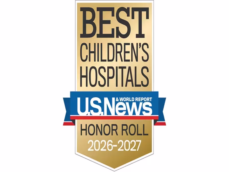 Seattle Children's Lands on U.S. News Top 10 List for Third Year Straight