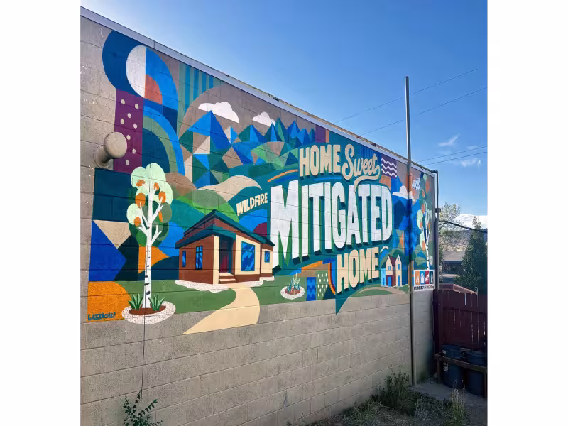 Boulder County Turns Wildfire Prep Into Public Art With Two New Murals