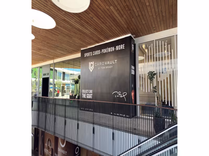 CardVault by Tom Brady Opens 18th Store at LA's Westfield Century City