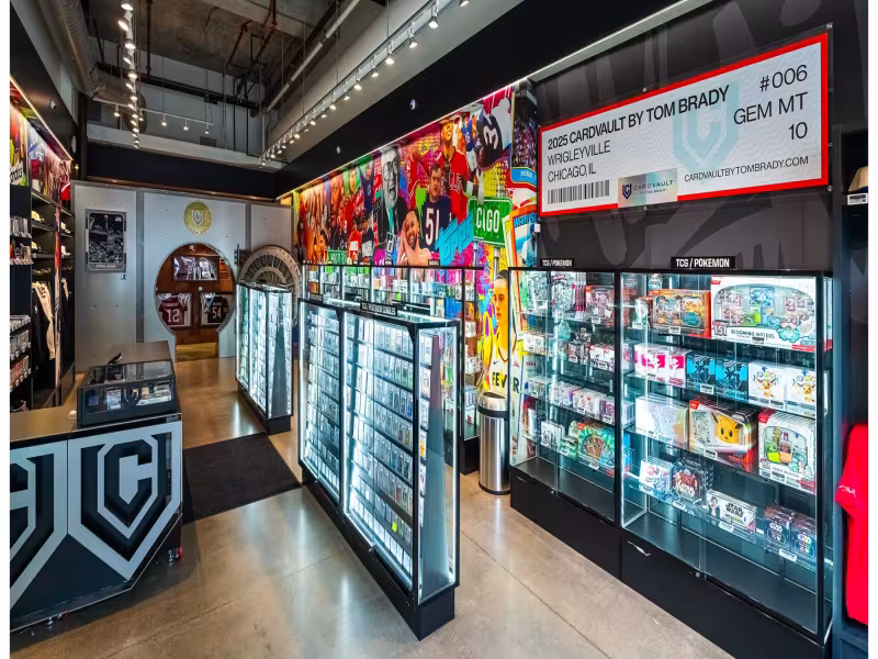 CardVault by Tom Brady Opens 19th Store in Downtown Indianapolis