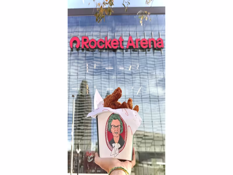 Cordelia's Fried Chicken Spinoff Delia's Opens at Rocket Arena