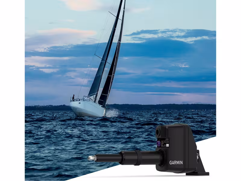 Garmin Debuts SmartDrive, First Brushless Autopilot for Sailboats