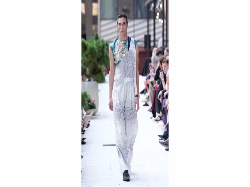 HIROMI ASAI Blends Kimono Craft With Menswear at NYFW