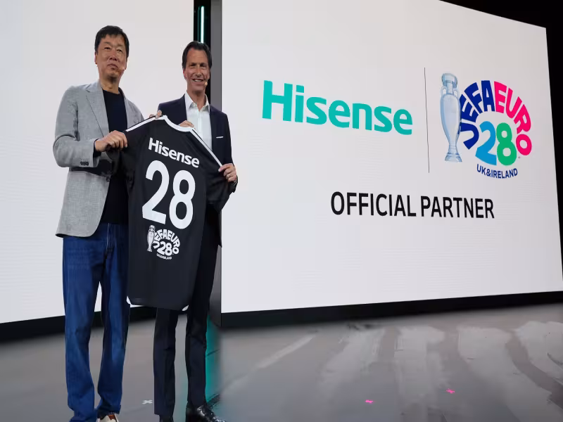 Hisense Unveils AI-Powered Smart Home OS, Extends UEFA Deal Through Euro 2028