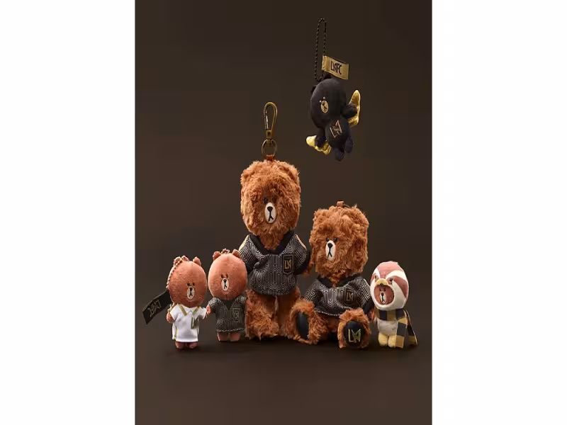 LAFC and LINE FRIENDS Drop BROWN-Themed Gear for Korean Heritage Night
