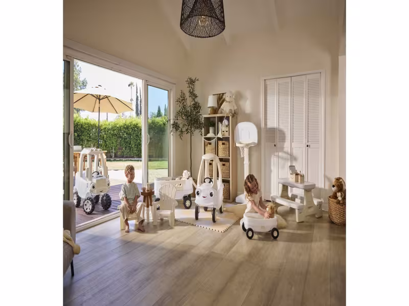 Little Tikes Reimagines Cozy Coupe in All-White for New 'Cloud Collection'