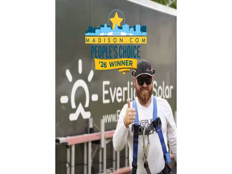Everlight Solar Named Madison's Favorite Solar Company for Third Straight Year