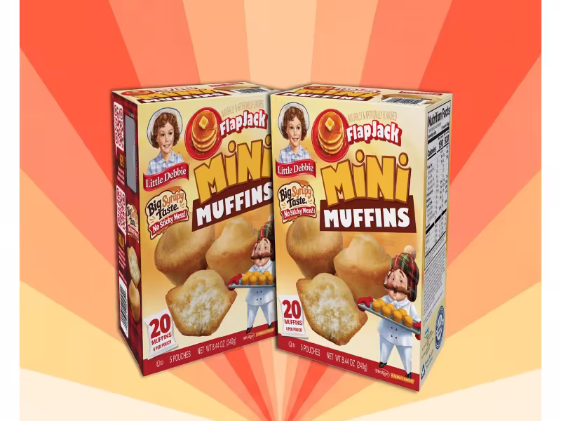 Little Debbie Launches Maple-Flavored Flapjack Mini Muffins Nationwide
