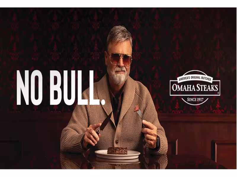 Omaha Steaks Cuts Delivery Time to 2 Days, Launches 'No Bull' Rebrand