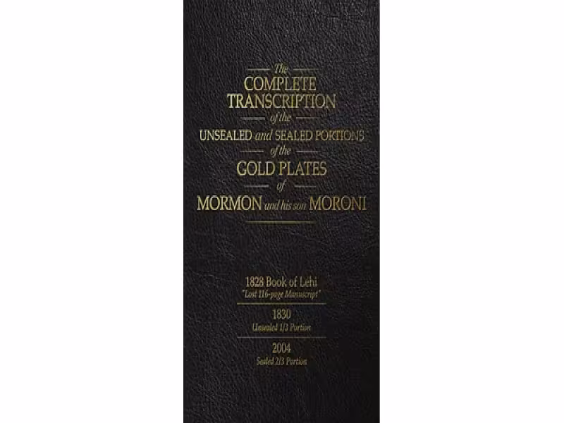 Free PDF Claims to Reveal 'Complete' Gold Plates Text of Book of Mormon