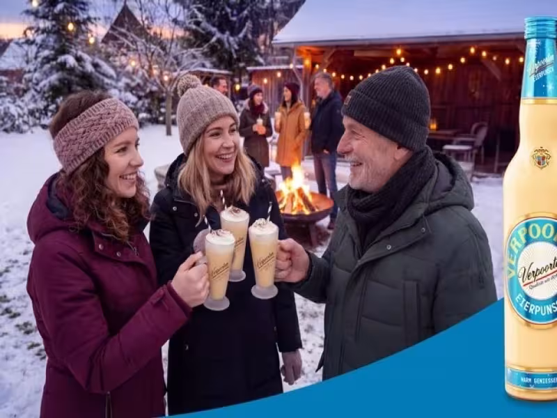 Verpoorten's Christmas Market Eggnog Punch Hits Supermarket Shelves