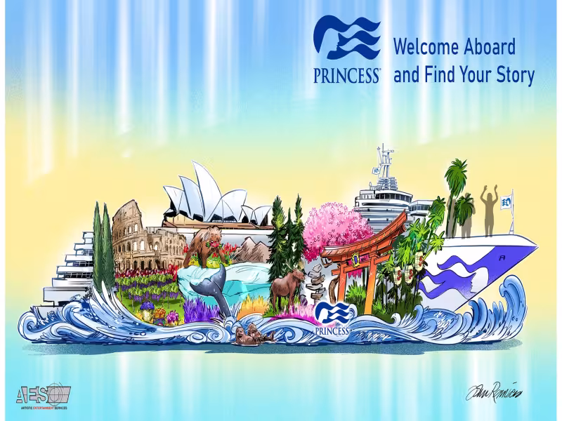 Princess Cruises Offers Loyal Guests a Ride in the 2027 Rose Parade