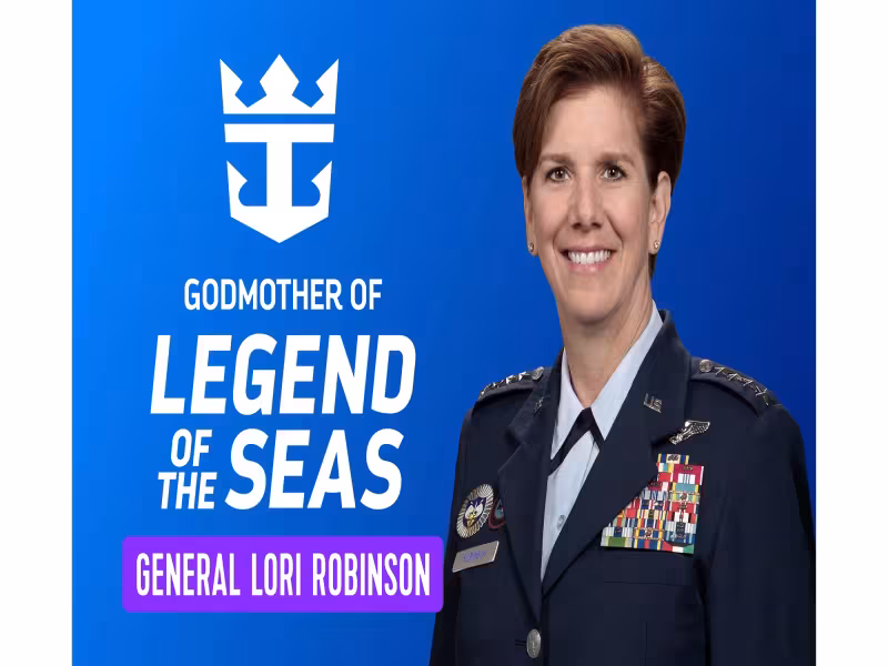 Royal Caribbean Names Retired Air Force Gen. Lori Robinson Godmother of New Ship