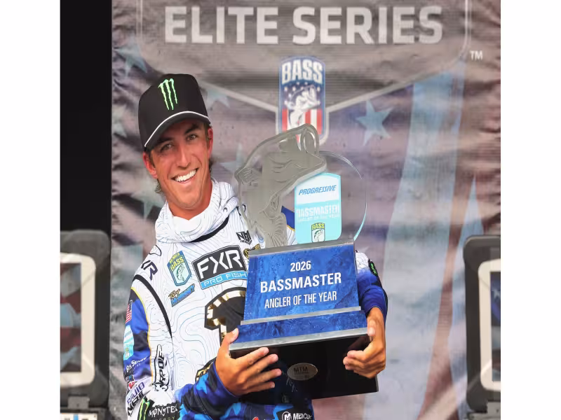 21-Year-Old Trey McKinney Becomes Youngest Angler of the Year in B.A.S.S. History