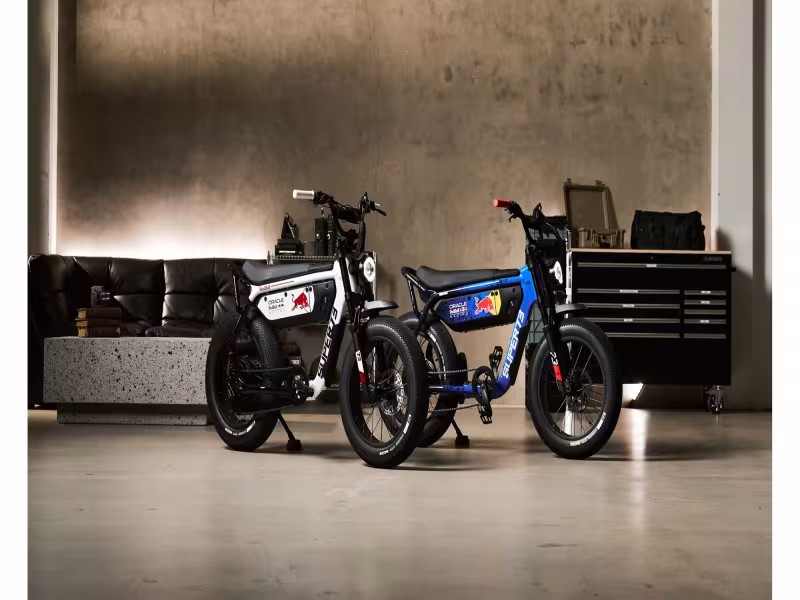 SUPER73 and Red Bull Racing Drop New E-Bike Colorways Inspired by Verstappen's Japan Win