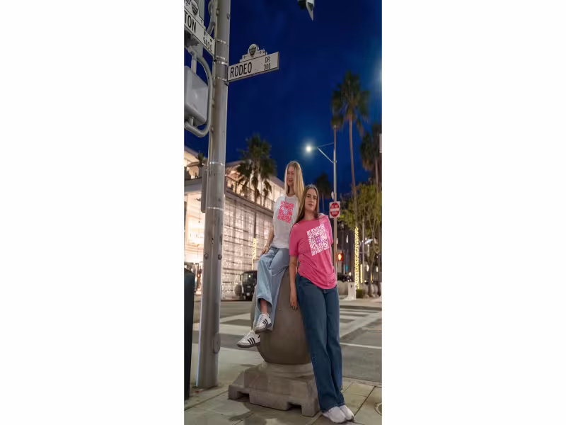 Sisters' Wearable QR Tech Lands in Emmy Gift Bags