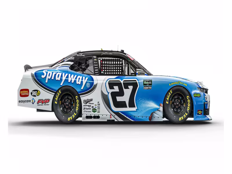 NASCAR Driver Jeb Burton Shares 5 Fall Car-Cleaning Tips for Clearer Driving
