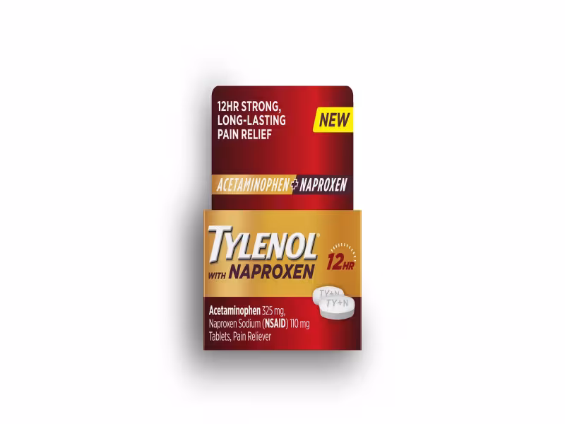 Tylenol with Naproxen: New OTC Pain Pill Cuts Opioid Use by Nearly 40%