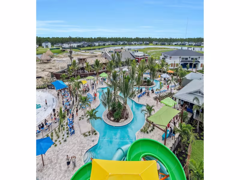 Lennar Opens Waterpark Amenities at Babcock Ranch's Tuckers Cove