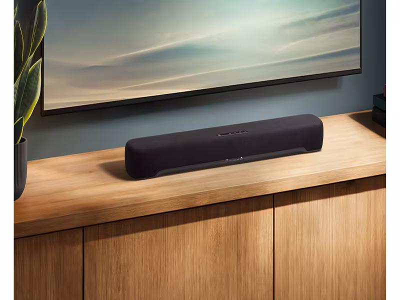 Yamaha's Tiny New Sound Bar Packs Dolby Atmos Into 23.5 Inches