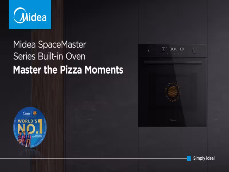 Midea's New Oven Heats to 350°C in Seconds Using Graphene Tech