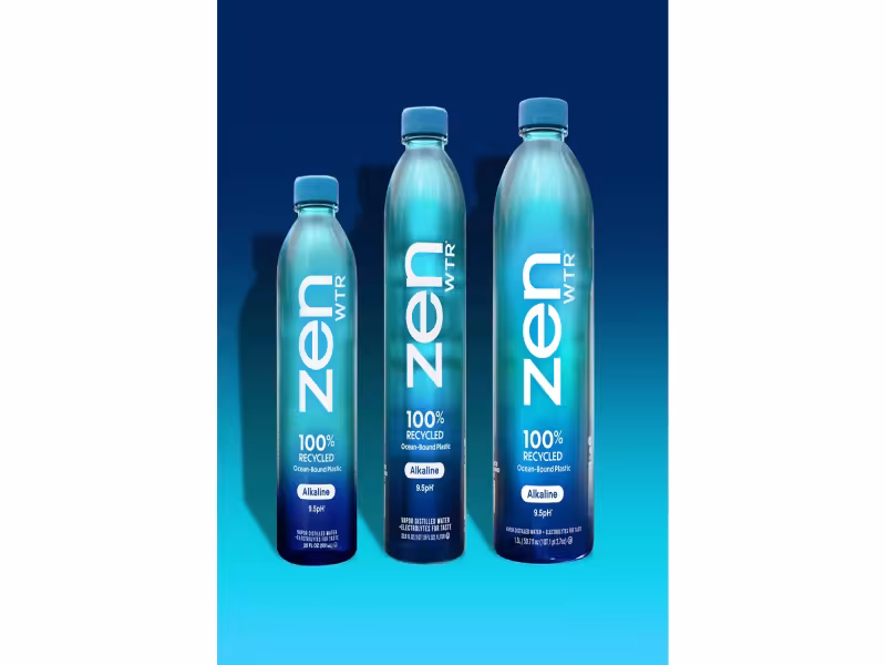 Beverage Mogul Lance Collins Launches ZenWTR, a Plastic-Negative Alkaline Water Brand