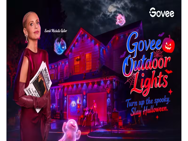 Sarah Michelle Gellar Fronts Govee's New Nationwide Halloween Lighting Campaign