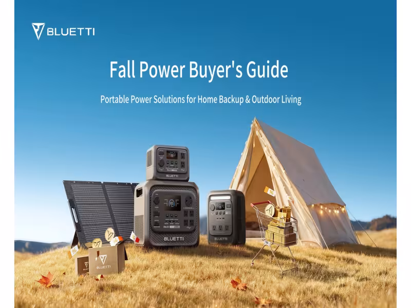 BLUETTI Cuts Prices on Solar Generators for Amazon Prime Big Deal Days