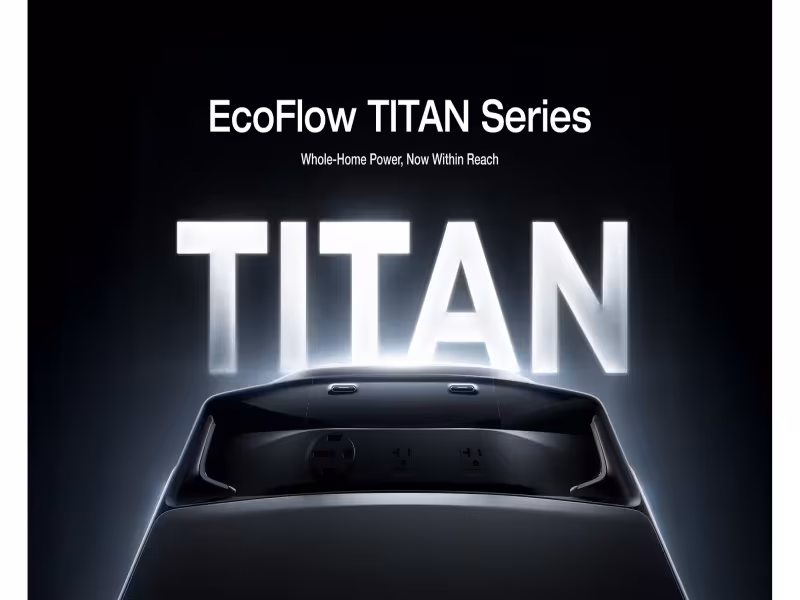 EcoFlow TITAN Series: Whole-Home Backup From $2,000