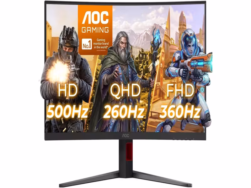 AGON's $229.99 32-Inch Monitor Runs at 260, 360 or 500Hz
