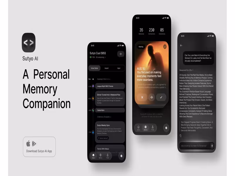 Sutyo AI Remembers Your Conversations So You Don't Have To