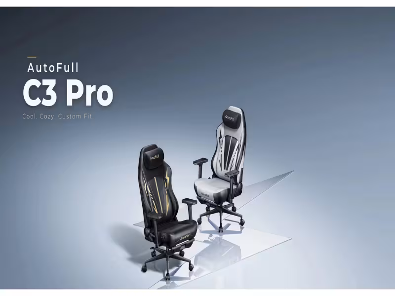 AutoFull's C3 Pro Gaming Chairs Add Seat Cooling and Heating