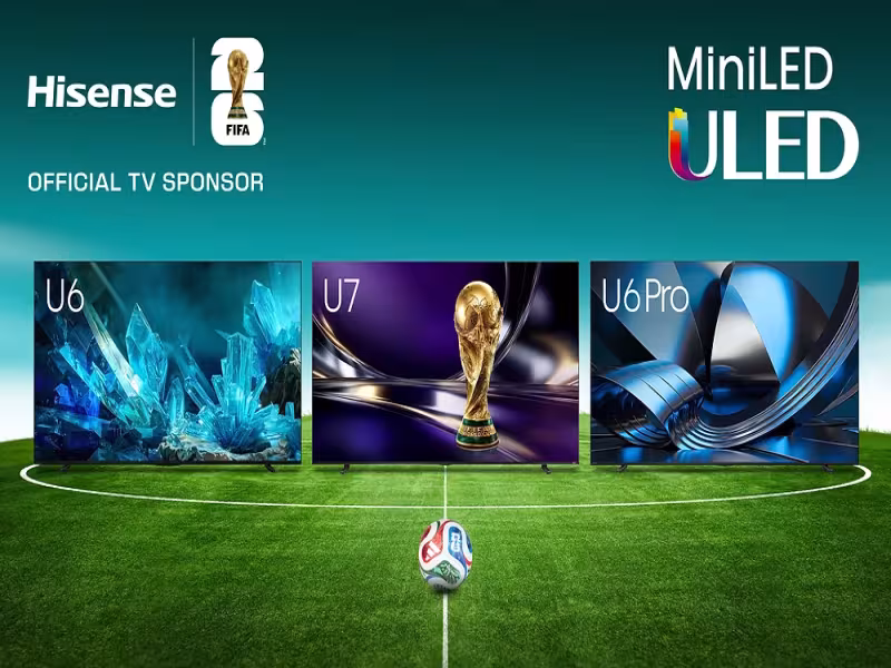 Hisense's 2026 MiniLED TVs: U7 From $1,299, Up to 116 Inches