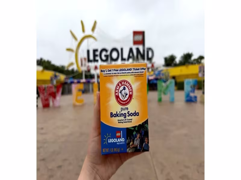 Arm & Hammer Baking Soda Teams With LEGOLAND for Ticket Deal, Family Trip Sweepstakes