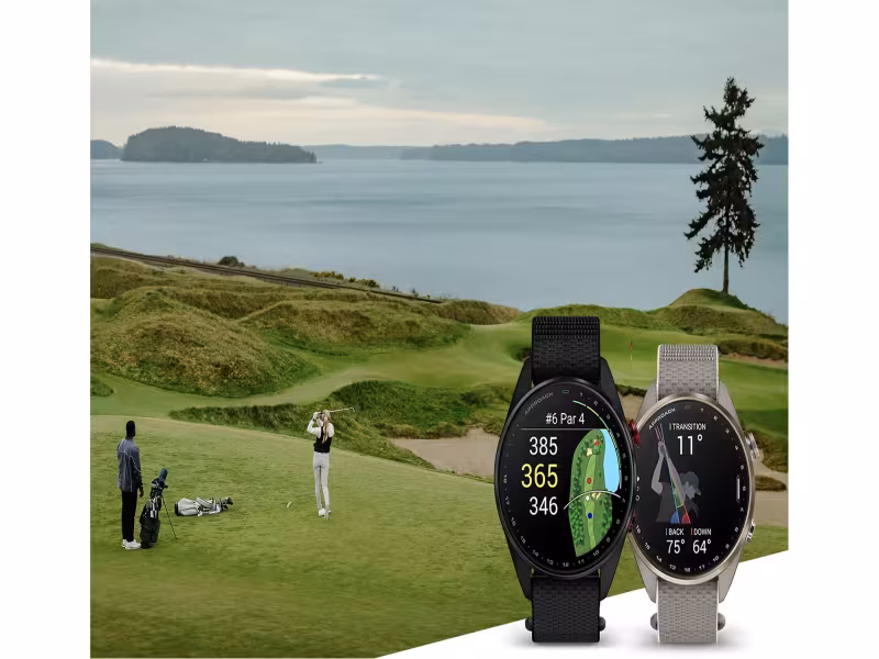 Garmin's New $799 Golf Watch Tracks Your Swing and Heart Rate